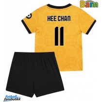 Wolves Hee-chan Hwang #11 Hjemmedraktsett Barn 2025-26 Kortermet (+ Korte bukser)